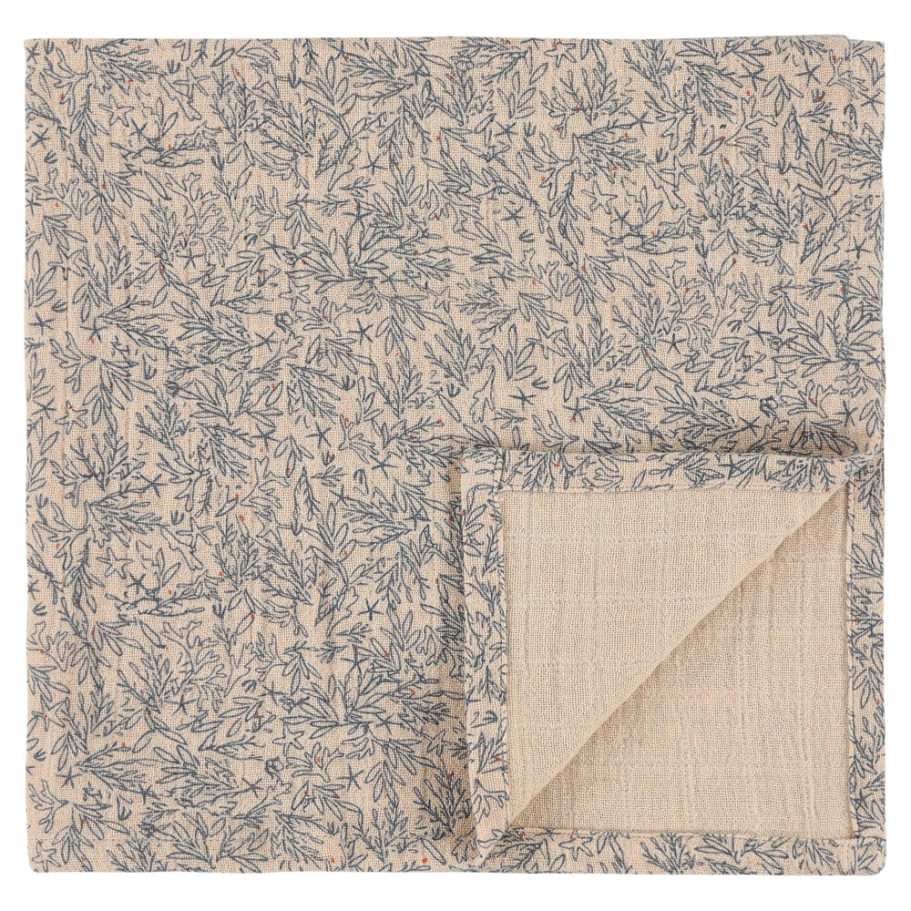 Mulltücher 3-pack mix | 55x55cm - Lovely Leaves 